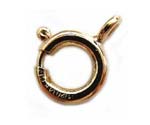 Gold Filled Spring Rings - Bolt Clasps
