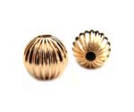 Gold Filled - Fluted Corrugated Rounds