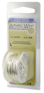 Artistic Wire 22ga Stainless Steel per 8 yd (7.3m) Dispenser Roll