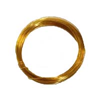 Copper Gold Coloured Copper Craft Wire 19g 0.90mm - 5 metres