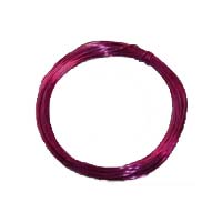 Wine Coloured Copper Craft Wire 19g 0.90mm - 5 metres