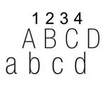Beadsmith Economy Alphabet Stamps