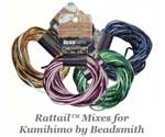 Beadsmith Rattail Colour Mix Packs