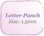 1.5mm Punches