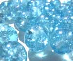 8mm ~ Round ~ Czech Glass Crackle Beads