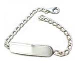 Sterling Silver Bracelets 5" - 12.7cm