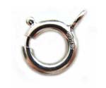 Clasps - Spring Rings - Bolt .925