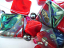 Ruby Abalone - Ian Williams Artisan Glass Lampwork Beads 