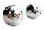 Sterling Silver Beads - 16mm Boulder Hammered Sphere Bead x1 