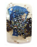 Raku Mosaic - 38.5mm Focal Pendant - Ian Williams Artisan Glass Lampwork Bead 