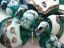 Amazon Queeen - Ian Williams Artisan Glass Lampwork Beads with Focal Pendant 