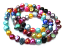 Erose Pearl Shell Beads 15" - 40cm strand - Gelati AB 