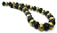 Timeless Black and Gold - Ian Williams Artisan Glass Lampwork Beads 