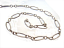 Sterling Silver Chain ~ Large Oval 3.5x8mm / Tiny Oval 2x3mm (Etched) per foot (30cm) 