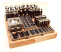 Super Deluxe Dapping Doming Punch Set in a Wooden Stand - 40 piece Jewellers Tools 05