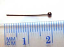 Gunmetal Black Brass 26g Ballpoint Head Pins 20mm x150 approx ruler pic