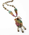 Vintaj Aristan Copper 34x14mm Archival Key Necklace Patina