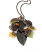Vintaj Arte Metal 31.5x30.5mm Ancient Leaf  Necklace