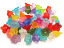 Lucite Flowers 12.5x12.5x6mm Buttercup Frosted Acrylic Bead 13g Soup Mix 