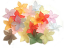 Lucite Flowers 28x28x7mm Lily Frosted Acrylic Bead 14g Soup Mix 