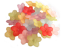 Lucite Flowers 20x19x5.5mm Primrose Frosted Acrylic Bead 14.5g Soup Mix 