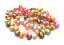 Freshwater Pearl Beads - Top Drilled Rice - Candy Mix  Close
