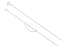 Rose Gold Filled Flat Cable Chain Necklace ~ 1.4mm 16in - 40.5cm 