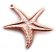Pure 100% Copper Starfish Charm Pendant