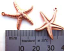 Pure 100% Copper Starfish Charm Pendant