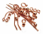 Rose Gold Filled Headpins, Beads & Findings