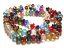 Imperial Crystal Roundelle Beads 6x4mm Gems Mix strand