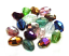 Imperial Crystal Olive Beads 8x6mm Mixed Lustre x18