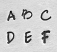 2.5mm Alphabet Stamp Set - Scarlett's Signature Upper Case - ImpressArt 