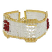 Beadsmith LoomakitCuff Jewellery Kit - Glittering Crystals 002
