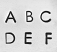 ImpressArt Deco Alphabet Upper Case Letter 3mm Stamping Set Font