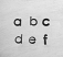 ImpressArt Deco Alphabet Lower Case Letter 1.5mm 1/6 Stamping Set Font