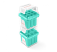 ImpressArt Storage Box Case for 6mm Number Sets - Teal 3