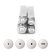 ImpressArt Dot & Dash Collection 6mm Metal Stamping Design Punches (4pc)
