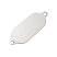 Stainless Steel Oblong Tag 40x18.6mm Stamping Blank - UK