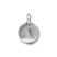 TierraCast Pewter Silver Plated Blank Charm (Stampable) x1 