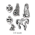 TierraCast Pewter Silver Plated Pets Charms Mix, UK Supplier