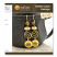 Tierracast Quick Kits - Golden Lotus Earrings - UK Retailer