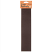 Create Recklessly, Symphony Faux Leather, 10 x 2 Inch Strip, x1pc, Fudge Brown 