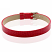 Faux Snakeskin PU Leather Bracelet Cuff Band, 8mm Wide Strip, 6 -7.5 Inch, x1pc, Red 