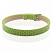 Faux Snakeskin PU Leather Bracelet Cuff Band, 8mm Wide Strip, 6 -7.5 Inch, x1pc, Lime 
