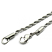 Stainless Steel 2.1mm Rope Chain Necklace 20 inch x1