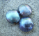 Heavy Metal Shimmer 18mm Lentil Handmade Artisan Glass Lampwork Beads - By the Bead, (Made to Order) 