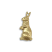 Vintaj Vogue Brass 25x10mm Artful Rabbit UK #FollowtheWhiteRabbit QANON