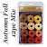 Autumn Fall S-Lon, Superlon Tex 210, 0.5mm Bead Cord Autumn Fall Mix 12 Colours 