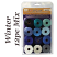 Winter S-Lon, Superlon Tex 210, 0.5mm Bead Cord Winter Mix 12 Colours 